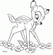 Deer coloring pages disney coloring sheets online coloring pages christmas coloring pages coloring pages to print free printable coloring easy and free to print bambi coloring pages for children. Bambi Coloring Book Coloring Home