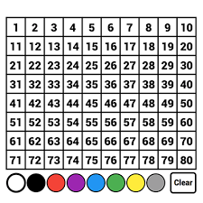 hundreds chart class playground