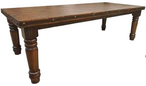 Tuscan dining room furniture can be timeless, rustic, or sophisticated. Dining Tables Hacienda Tuscan Dining Table