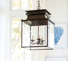 Bolton Metal Lantern Pendant Pottery Barn