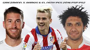 1 2 4 5 2. Sergio Ramos Antonie Griezmann Mohmaed El Nenny Pes 2014 15 16 Psp Ps2 Wii Youtube