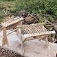 Folding Rustic Stool - Applestore Cafe, Wyresdale Park, Snowhill Ln, Scorton Event Image