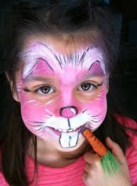 Easter face paint ideas to inspire easy easter bunny. Bunny Face Paintings