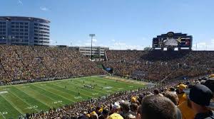 Kinnick Stadium Section 129 Home Of Iowa Hawkeyes