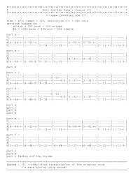 1979 gelang der gruppe mit dem titel ladies' night der große. I Love Tabs Com Tablators And Scores For Bass Guitar