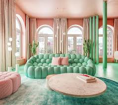 Perfect solution for all your devices. Pastel Home By Reutovdesign Studio Ny 1080x960 Imgur Retro Interior Design Pastel House House Interior