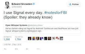 Snowden's second recommendation for locking down online activity is to adopt signal, a popular messaging application that offers encrypted communications across numerous platforms including ios and. Edward Snowden Knew It Was Coming Kreately