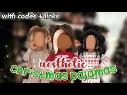 Aesthetic Christmas Roblox Pajamas With Codes And Link Youtube Coding Roblox Xmas Pajamas