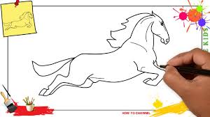 How To Draw A Horse 3 Easy Slowly Step By Step For Kids And Beginners Youtube Let your kids to do whatever they want. how to draw a horse 3 easy slowly step by step for kids and beginners