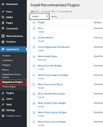 Recommended Plugins Megaphone Wordpress Theme Documentation Meks Php scripts, wordpress themes, wordpress plugins, html 5 templates, code snippets, facebook apps, android apps, iso apps, buy online. megaphone wordpress theme documentation