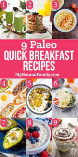 I Love How These Quick Paleo Breakfast Recipes Can Either Be Made Ahead Of Time Or Don T Take Ver Paleo Recipes Breakfast Quick Paleo Breakfast Paleo Breakfast
