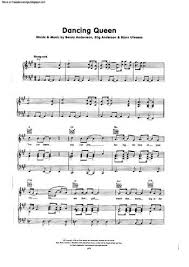 Kann auch für die verwandten programme notepad, printmusic etc verwendet werden. Dancing Queen Free Sheet Music By Abba Pianoshelf