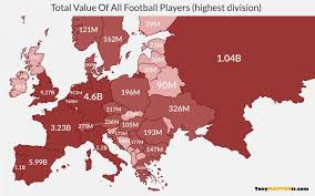 Check the premier league 2020/2021 table, positions and stats for the teams of the %competition_season% on as.com. The Current State Of European Football Explained In 5 Maps And 6 Charts Tony Mapped It
