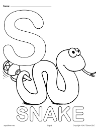 Letter S Alphabet Coloring Pages 3 Free Printable Versions Letter A Coloring Pages Alphabet Coloring Pages Alphabet Coloring