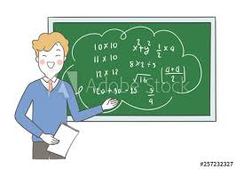 Take art lessons with superprof private tutors. Draw Teacher Teaching Math And Write On Blackboard Stock Vector Adobe Stock
