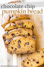 Check spelling or type a new query. Small Batch Chocolate Chip Pumpkin Bread Ahead Of Thyme