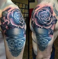 Without a doubt, a rose can be a sign of love. 155 Sugar Skull Tattoo Designs With Meaning Wild Tattoo Art