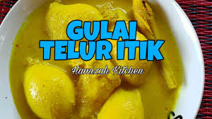 Biarpun telur ayam juga boleh digunakan, namun telur itik lebih enak dan wangi. Resepi Gulai Telur Itik Sedap Mudah Dan Simple Cara Masak Youtube