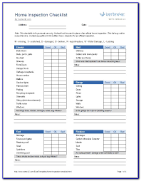 Not only is it used to ensure everything is in place, but also it can be an effective method of training the employees. House Inspection Checklist Template Excel Vincegray2014