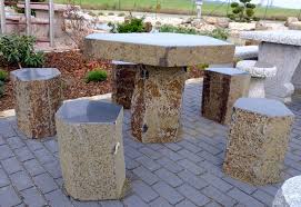 Pin on natural stone fountains. Sitzgarnitur Und Steinmobel Aus Basalt