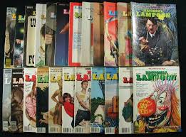 While most would argue the content of the magazine had lost some of its mojo, the cover quality remained at least until the end of the decade. National Lampoon 21 Issue Collection National Lampoon First Edition