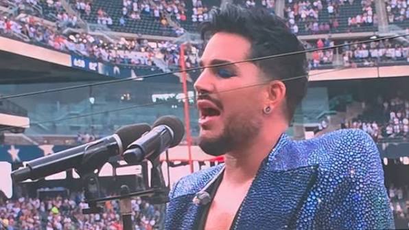 Watch: QUEEN's ADAM LAMBERT Sings U.S. National Anthem Before New York Mets Vs. Philadelphia Phillies Game In New York - BLABBERMOUTH.NET