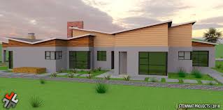 In the elevation drawing, the floating butterfly roof faces the street. Butterfly Roof House Design 4 Beds Stewmat Projects Facebook