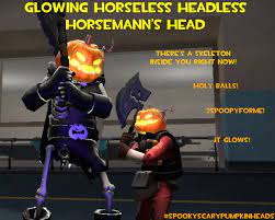 Glowing Horseless Headless Horsemann's Head [Team Fortress 2] [Mods]