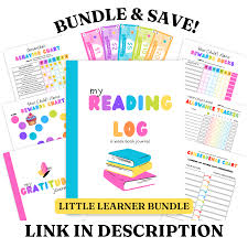 Kids' Reading Log Template - PLR – Tawana Simone