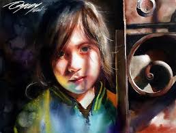 Best Watercolor Portraits By Famous Artists Fine Art Blogger Artist Portrait Art Watercolor Portraits