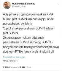 Ini adalah bentuk peralihan dari perjan tadi. Katakita Logika Dodol Ex Sekretaris Menteri Bumn Bung Facebook