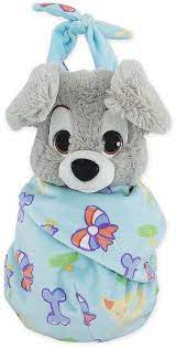 Disney Scamp Plush With Blanket Pouch Disney S Babies Small Disney Stuffed Animals Cute Stuffed Animals Plush Dolls