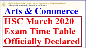 Visit board's official website to check revised exam dates. Hsc Exam Time Table 2020 Gujarat Board March 2020 Board Exam Time Table Std 12 Hsc Gseb 2020 Youtube