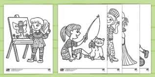 My fine art drawings are all created by hand and converted to coloring. We Are All Different Colouring Pages