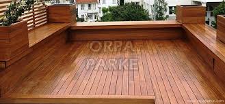 Ahsap Iroko Deck Teras Zemini Uygulamasi Orpa Orman Urunleri