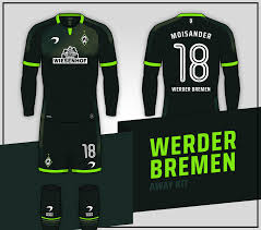 Werder bremen has certainly had some interesting designs over the years, and this one is definitely an improvement on last year's look. Werder Bremen Away Kit