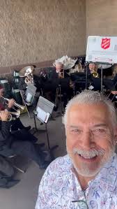 Salvation Army Band at Christmas