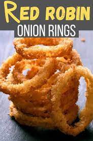 Red Robin Onion Rings Recipe In 2021 Recipes Onion Rings Onion Rings Recipe