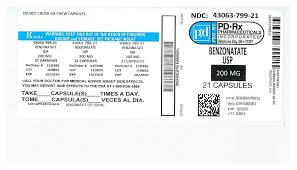 Benzonatate By Pd Rx Pharmaceuticals Inc Benzonatate Capsule