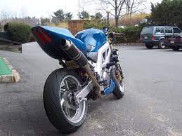 Sv650 Custom Blue Paint Cool Motorcycles Suzuki Motorcycle Pictures