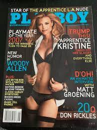 June 2007 Playboy Star of APPRENTICE Nude PLAYMATE of the YEAR! Humor Like  New | eBay