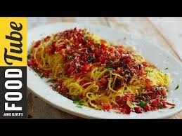 Prosciutto Red Pepper Taglierini Gennaro Contaldo Pasta Recipes Prosciutto Stuffed Peppers
