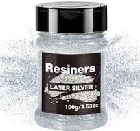 Resiners® Holographic Ultra Fine Glitter Powder - Silver