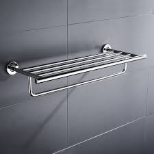 Quality manufactured in britain, this brass towel rail is available in various sizes to suit all bathrooms. Modern Bathroom Bath Towel Rack With Doublem Towel Bar Wall Mount Towel Rails Holder Storage Rack Stainless Steel Silver Color Towel Racks Aliexpress