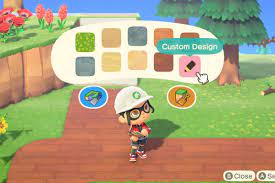 How To Make Custom Paths In Animal Crossing New Horizons Polygon Animal Crossing Design Custom