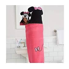💡 how much does the shipping cost for mickey mouse friends mickey minnie mouse. Amazon Com Disney Minnie Mouse Hooded Bath Wraptowel 25 In X 50 In 63 5 Cm X 127 Cm Home Kitchen