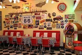 5 out of 5 stars. Anne Fannie S Green Acres Pink Saturday In Our 50s Diner Diner Decor Retro Diner 50s Diner Kitchen