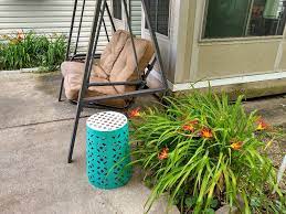 Get a free mosaic hanging light project guide! Belavi Mosaic Garden Stool Gardenline Mosaic Garden Stool Aldi Reviewer