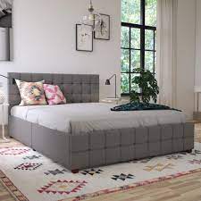 It's no wonder it won the 2017 international design excellence award. Cosmoliving By Cosmopolitan Elizabeth Tufted Upholstered Low Profile Storage Platform Bed Reviews Wayfair