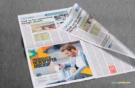 Download 13 Professional Newspaper Psd Mockups Zippypixels Newspaper Mockup Mockup Mockup Psd